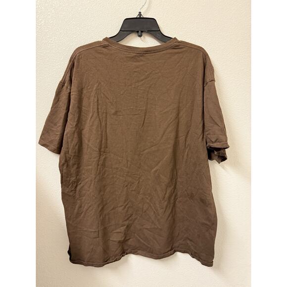 Blink 182 Rock Band Daisy Flower Brown Graphic Concert Shirt Size XXL - Picture 7 of 10